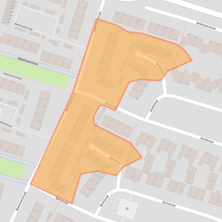 Kaart van postcodegebied 7482TK.