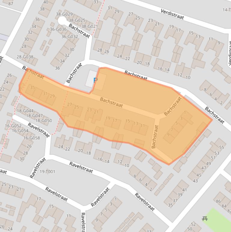 Kaart van postcodegebied 7482TN.