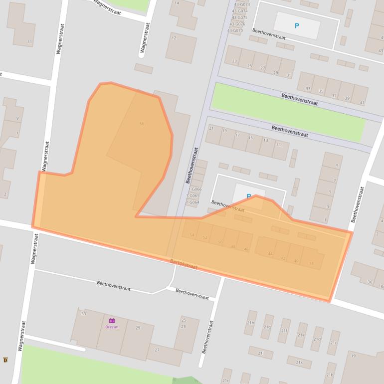 Kaart van postcodegebied 7482TW.