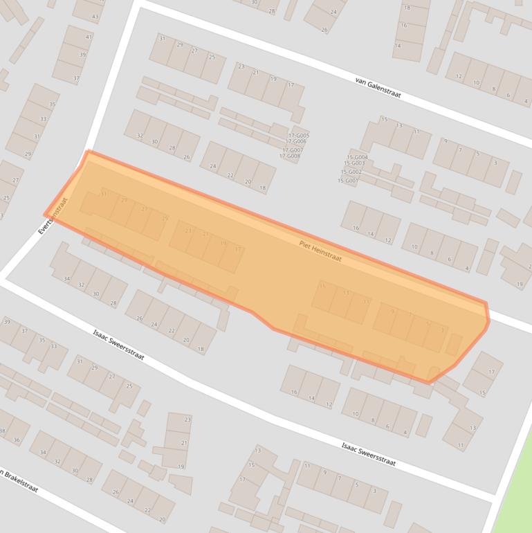 Kaart van postcodegebied 7482VN.