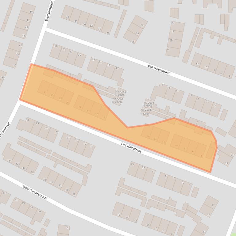 Kaart van postcodegebied 7482VP.