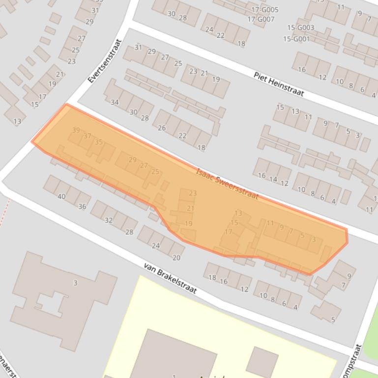 Kaart van postcodegebied 7482VR.