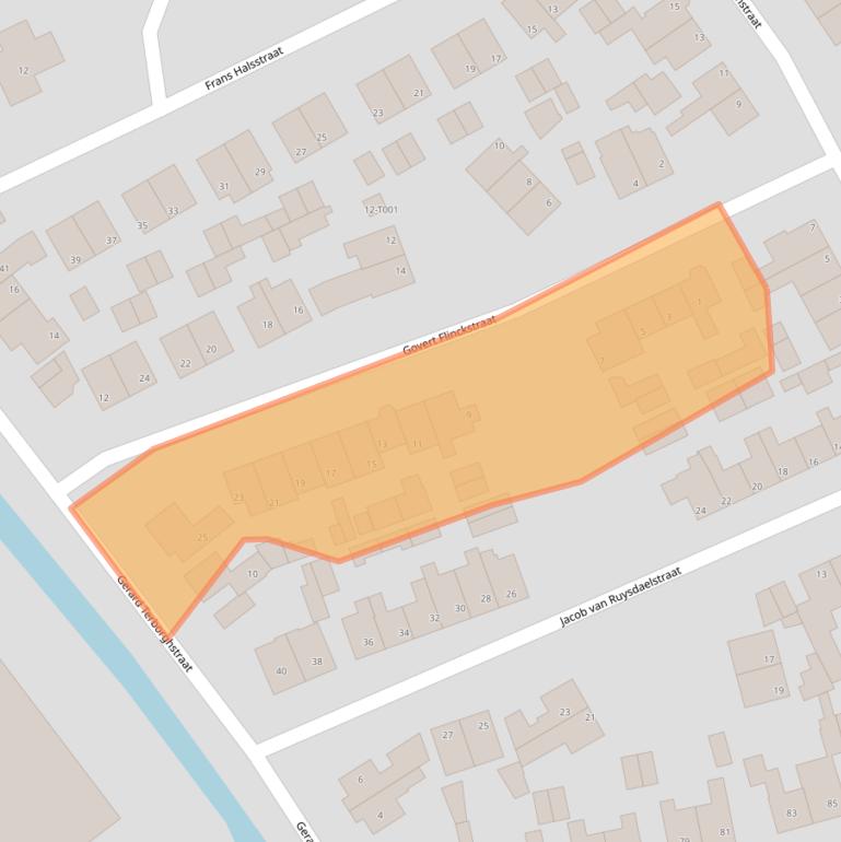 Kaart van postcodegebied 7482XD.