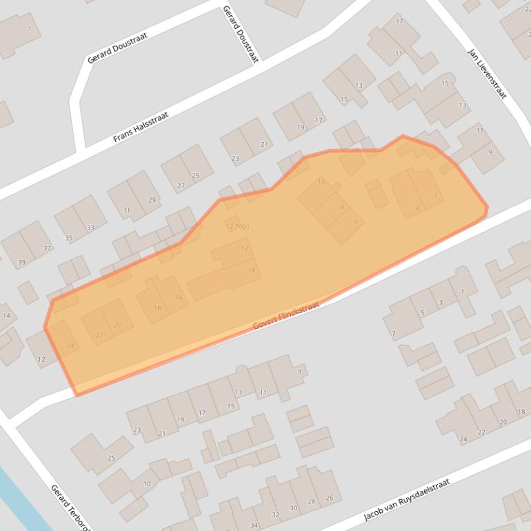 Kaart van postcodegebied 7482XE.