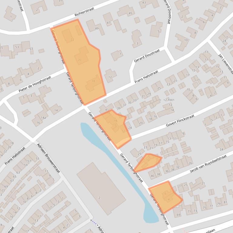 Kaart van postcodegebied 7482XJ.