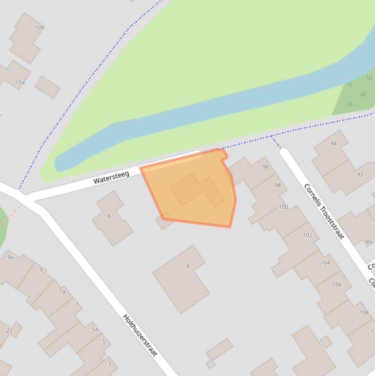 Kaart van postcodegebied 7482XR.