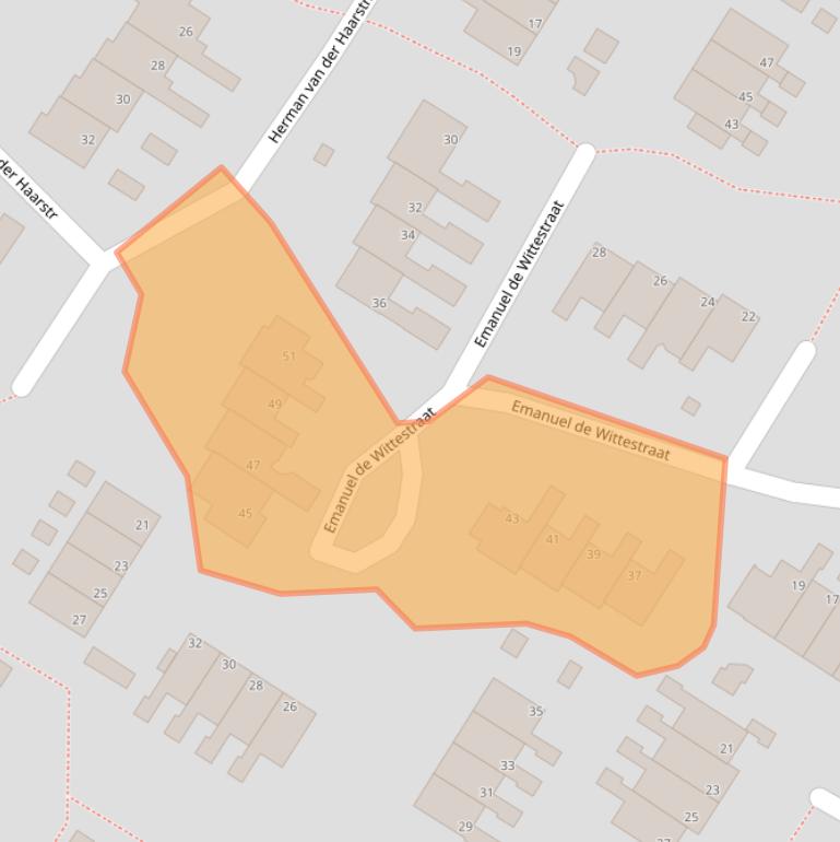 Kaart van postcodegebied 7482ZN.