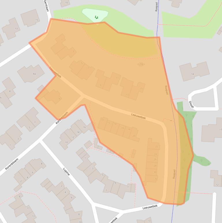 Kaart van postcodegebied 7483AS.