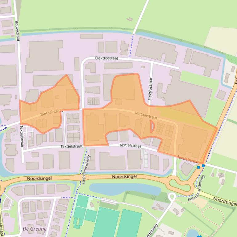 Kaart van postcodegebied 7483PD.
