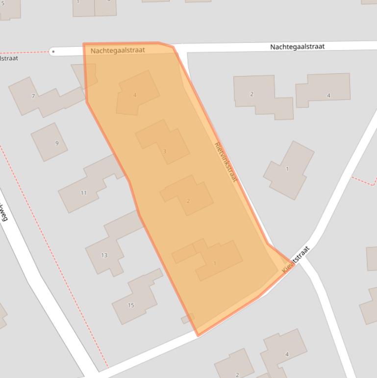 Kaart van postcodegebied 7491CZ.