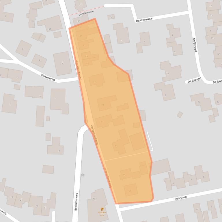 Kaart van postcodegebied 7491DB.