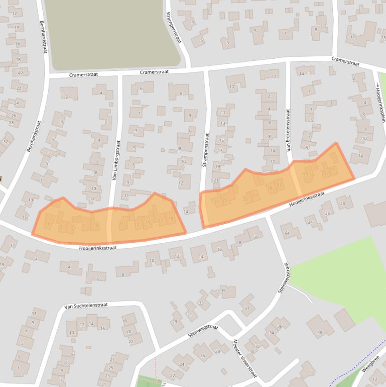 Kaart van postcodegebied 7491DR.