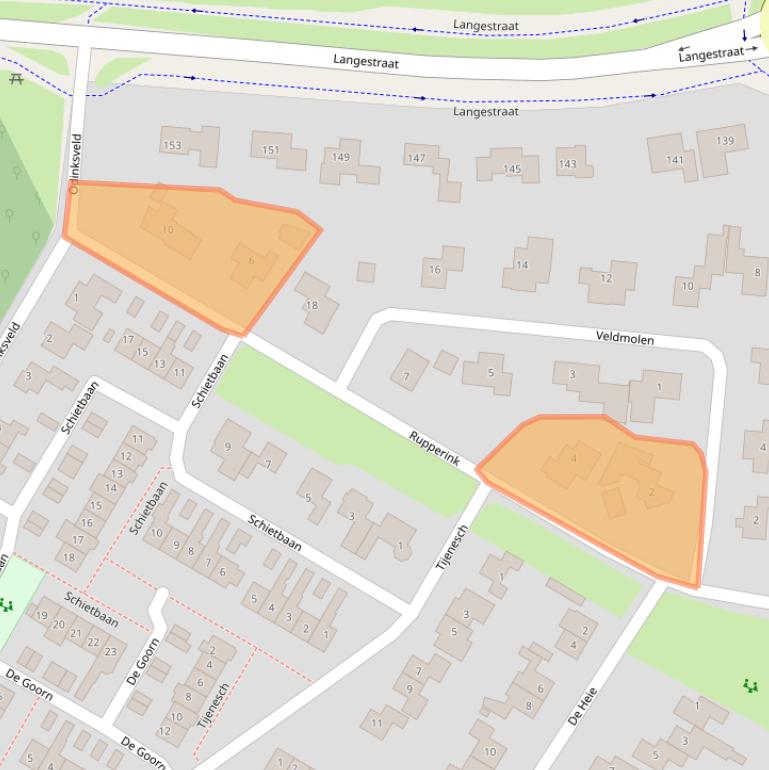 Kaart van postcodegebied 7491GR.