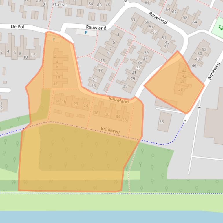 Kaart van postcodegebied 7491KK.