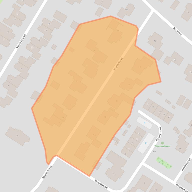 Kaart van postcodegebied 7491MG.