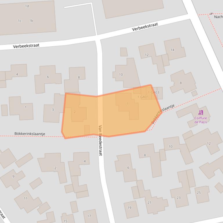 Kaart van postcodegebied 7491ZA.