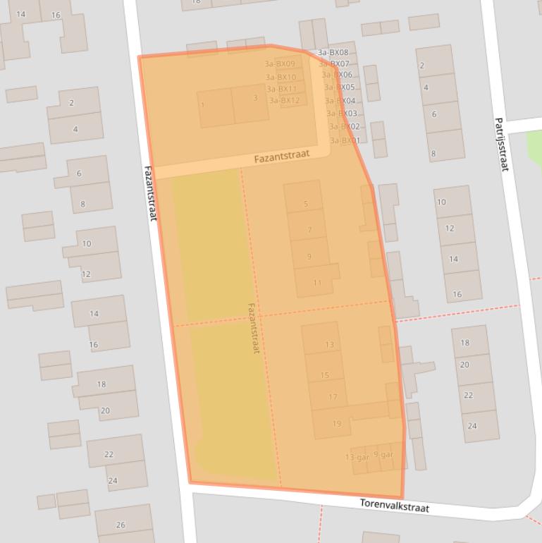 Kaart van postcodegebied 7491ZH.