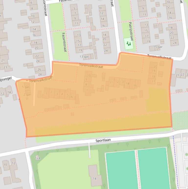 Kaart van postcodegebied 7491ZS.