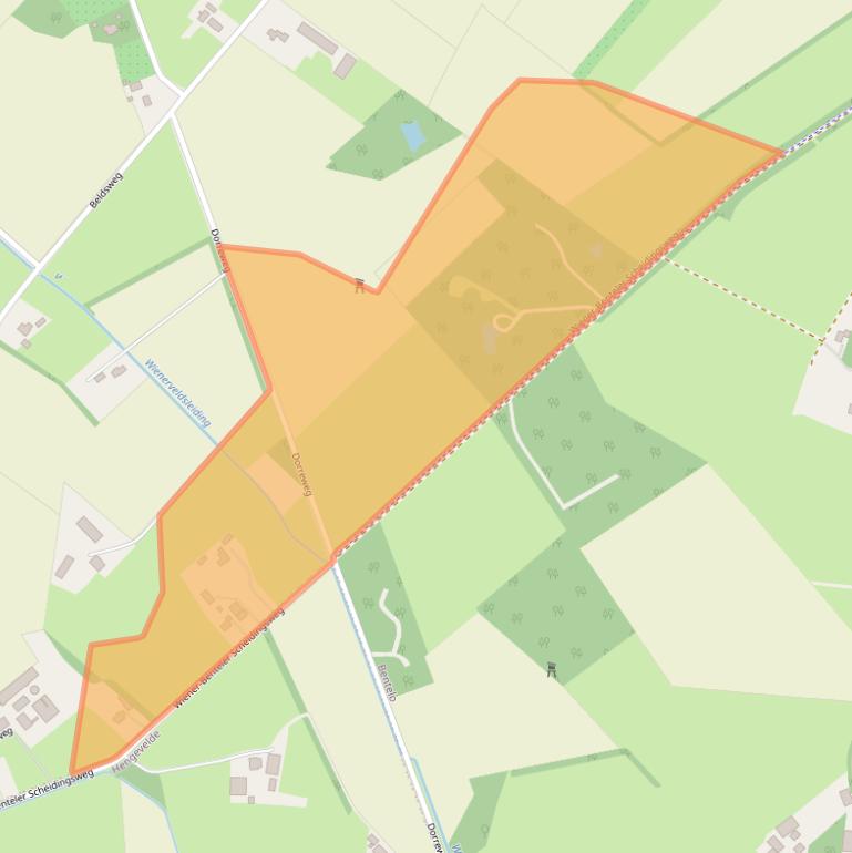 Kaart van postcodegebied 7495PA.