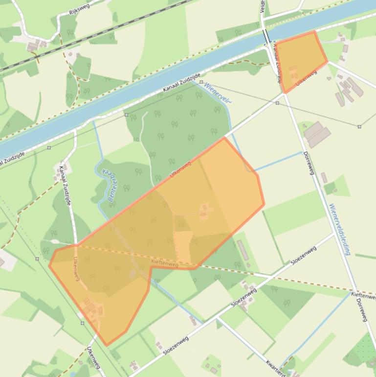 Kaart van postcodegebied 7495PD.