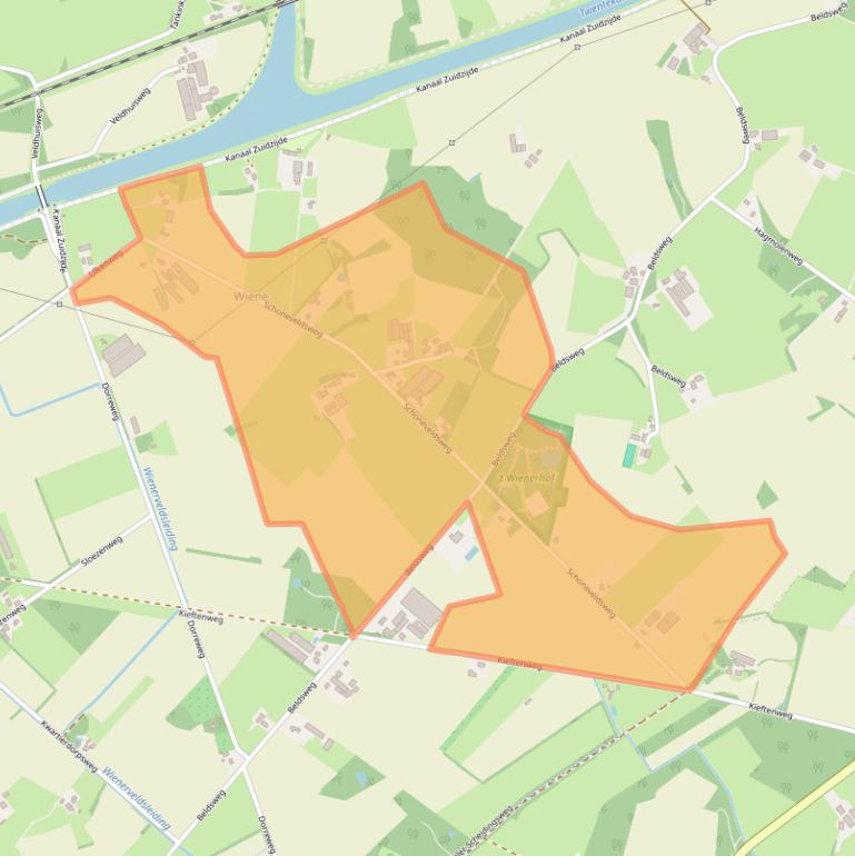 Kaart van postcodegebied 7495PE.