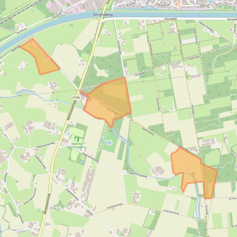 Kaart van postcodegebied 7495PL.