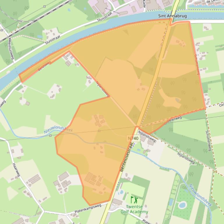 Kaart van postcodegebied 7495PM.