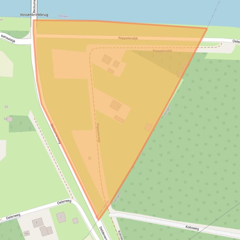 Kaart van postcodegebied 7495PV.