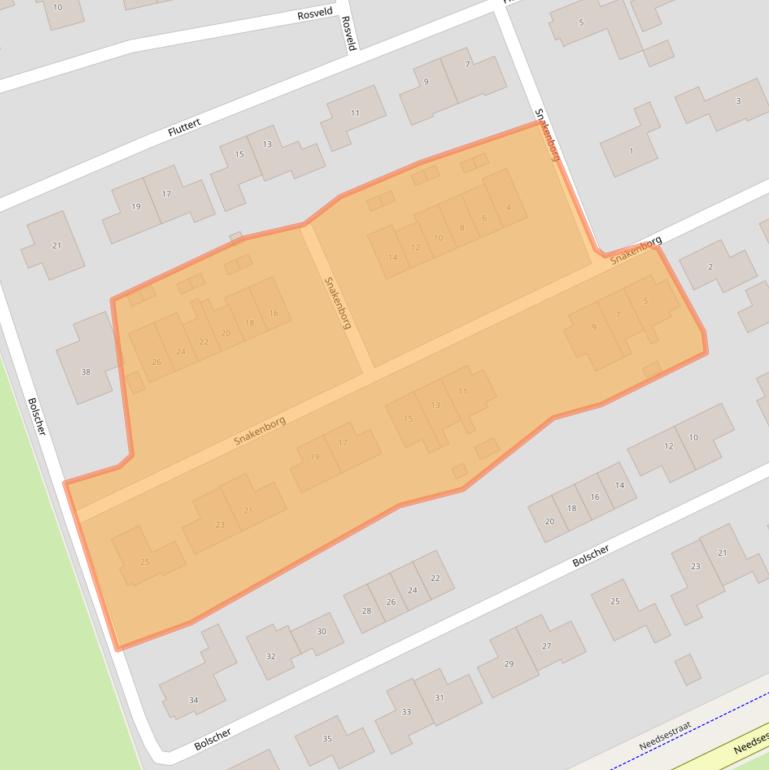 Kaart van postcodegebied 7496BM.