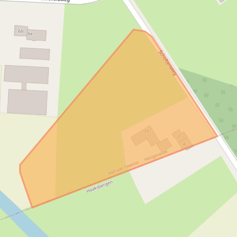 Kaart van postcodegebied 7496PK.