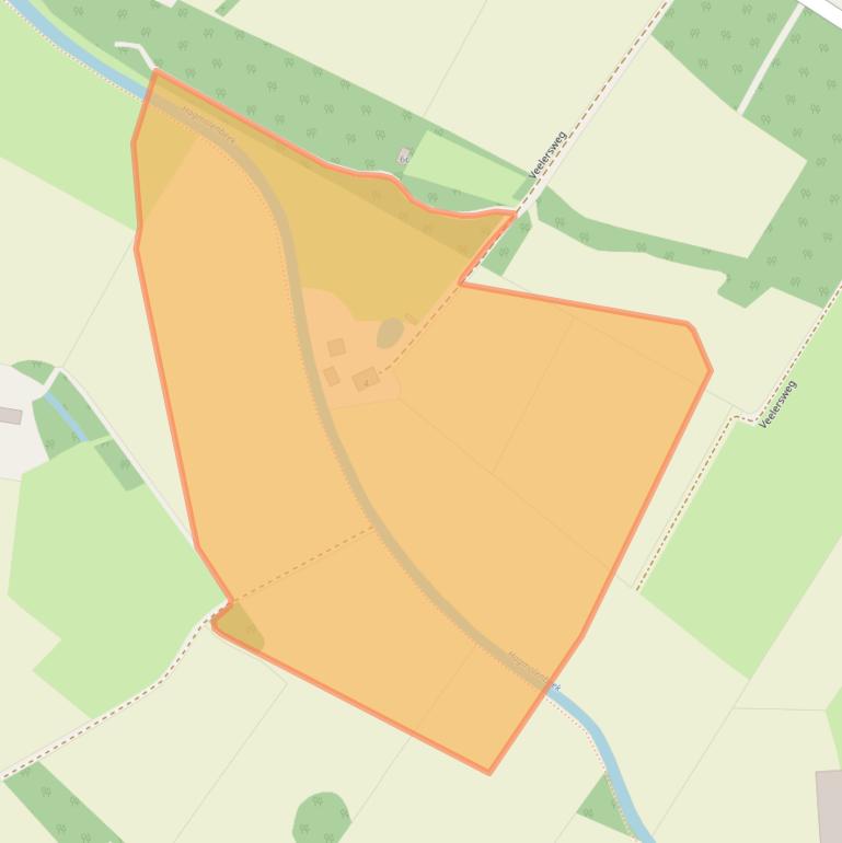 Kaart van postcodegebied 7497NT.