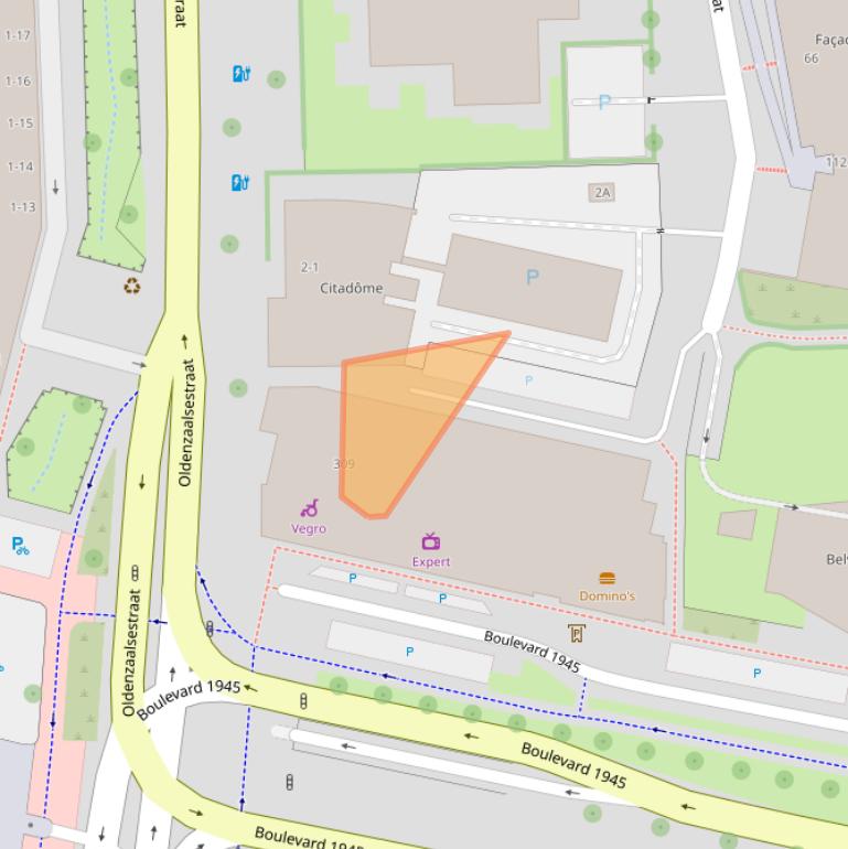 Kaart van postcodegebied 7511AB.