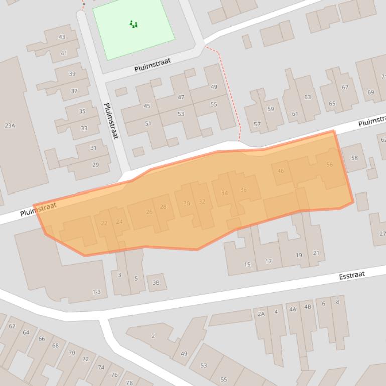 Kaart van postcodegebied 7511BV.