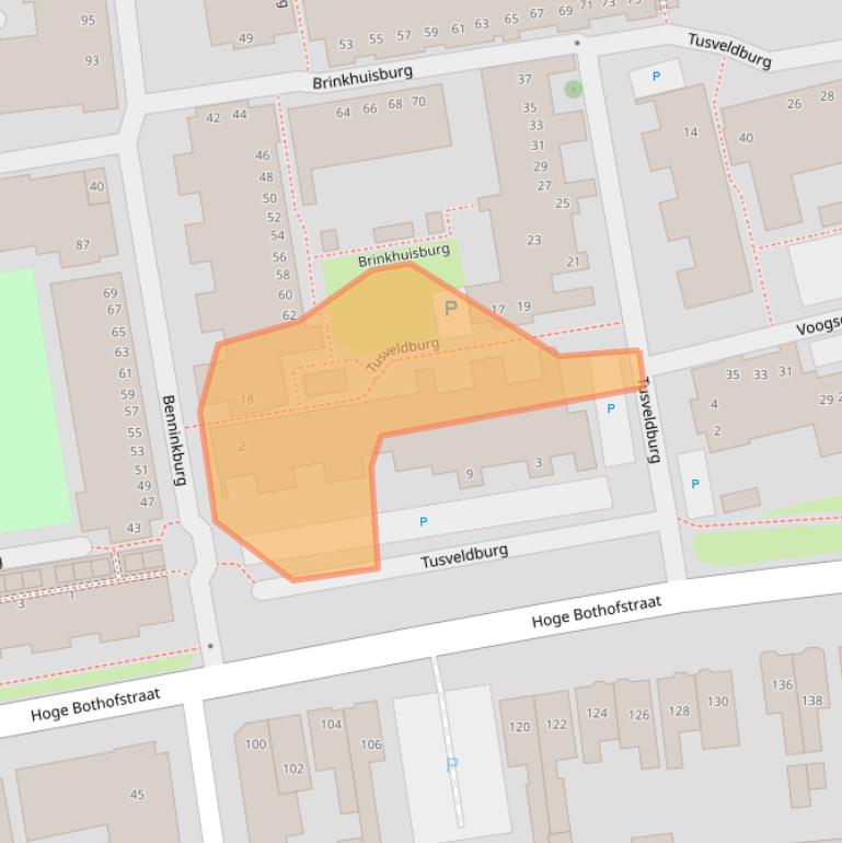 Kaart van postcodegebied 7511ME.
