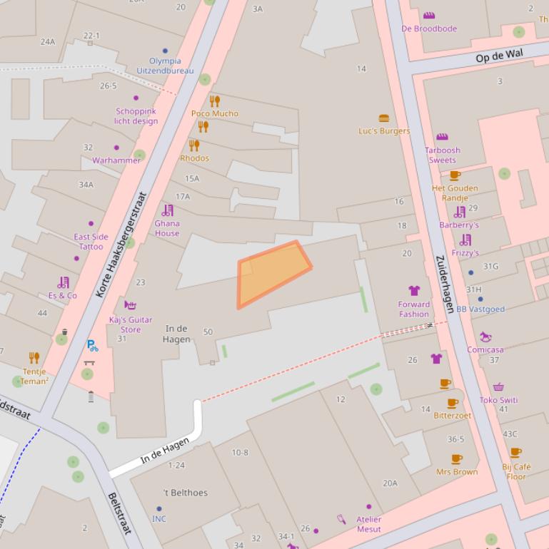 Kaart van postcodegebied 7511NB.