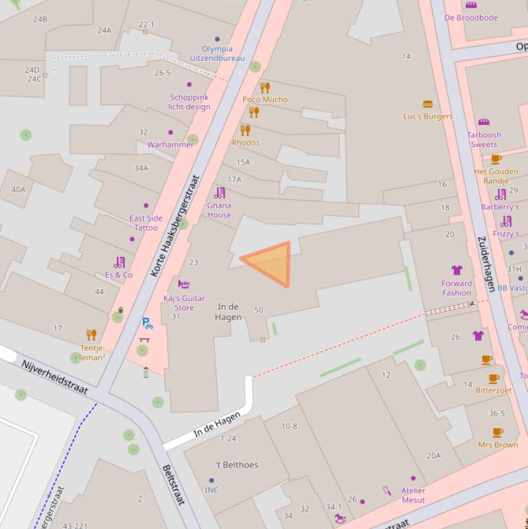 Kaart van postcodegebied 7511ND.