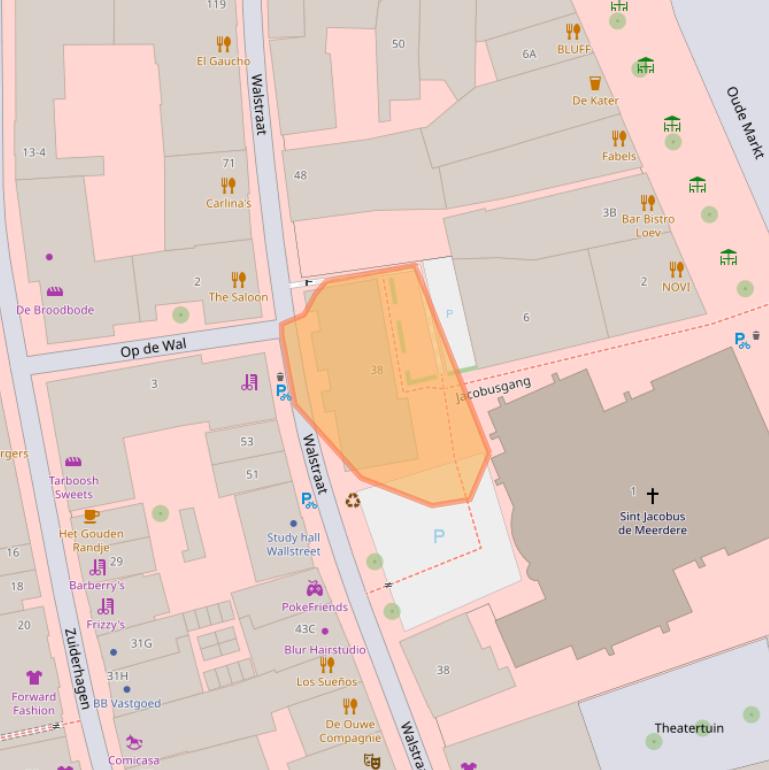 Kaart van postcodegebied 7511NZ.