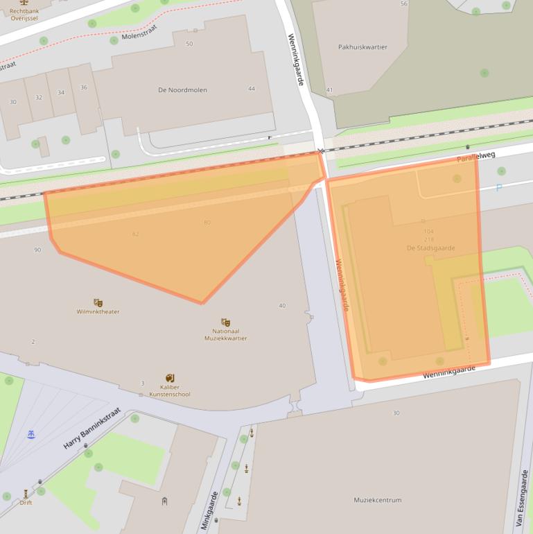 Kaart van postcodegebied 7511PA.