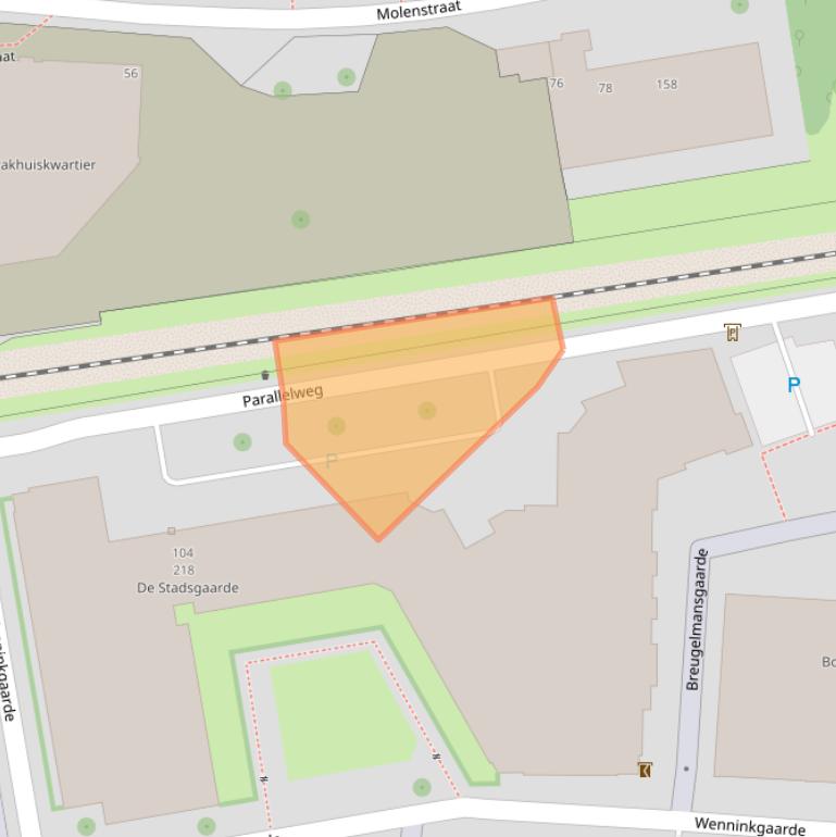 Kaart van postcodegebied 7511PC.