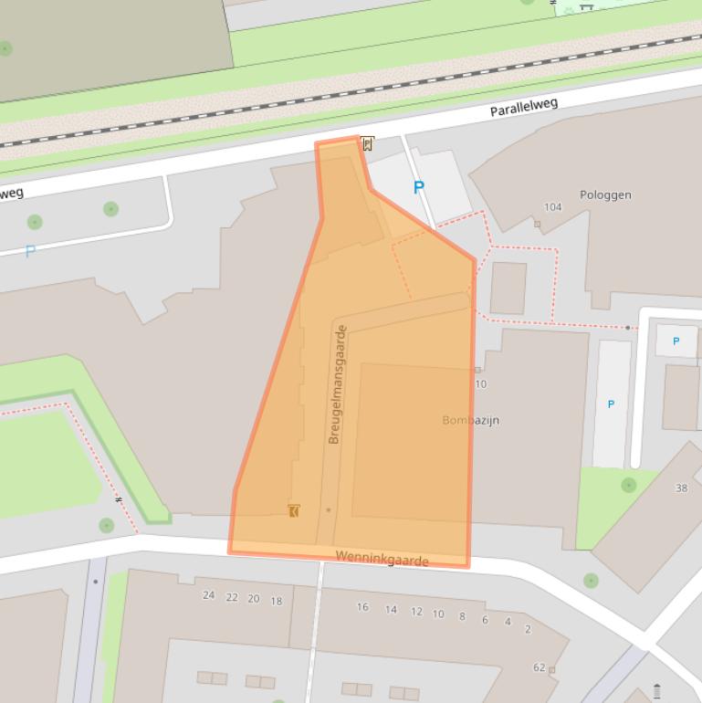 Kaart van postcodegebied 7511PR.