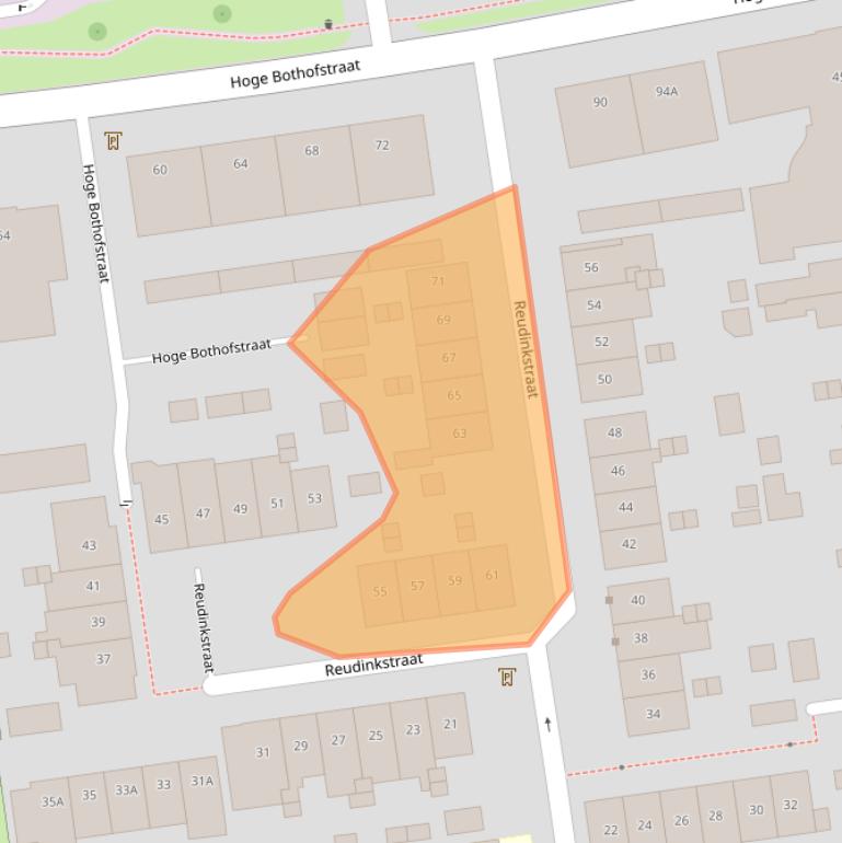 Kaart van postcodegebied 7511ZS.