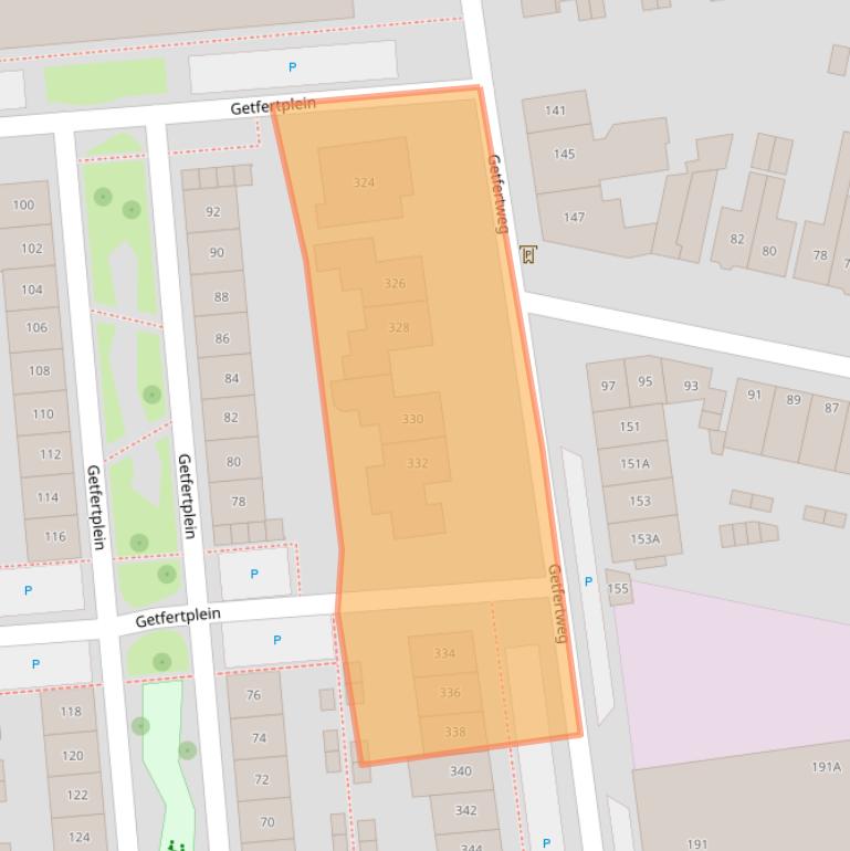 Kaart van postcodegebied 7512BH.