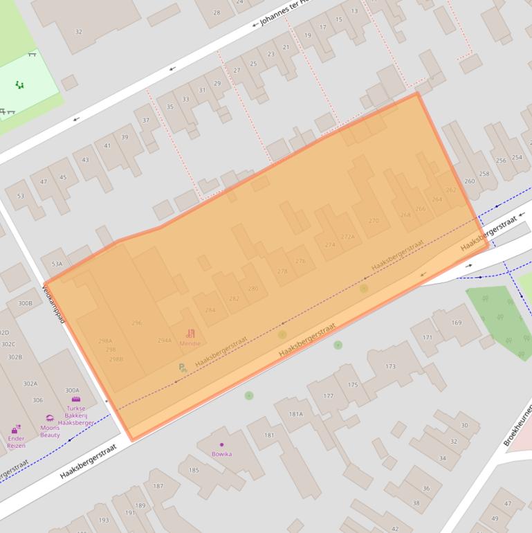 Kaart van postcodegebied 7513EG.