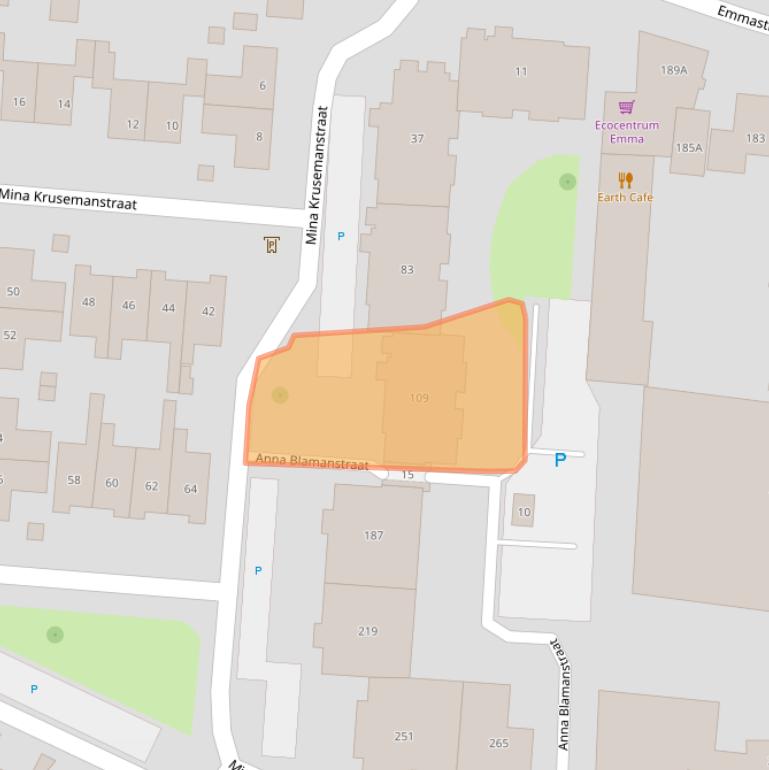 Kaart van postcodegebied 7513HD.