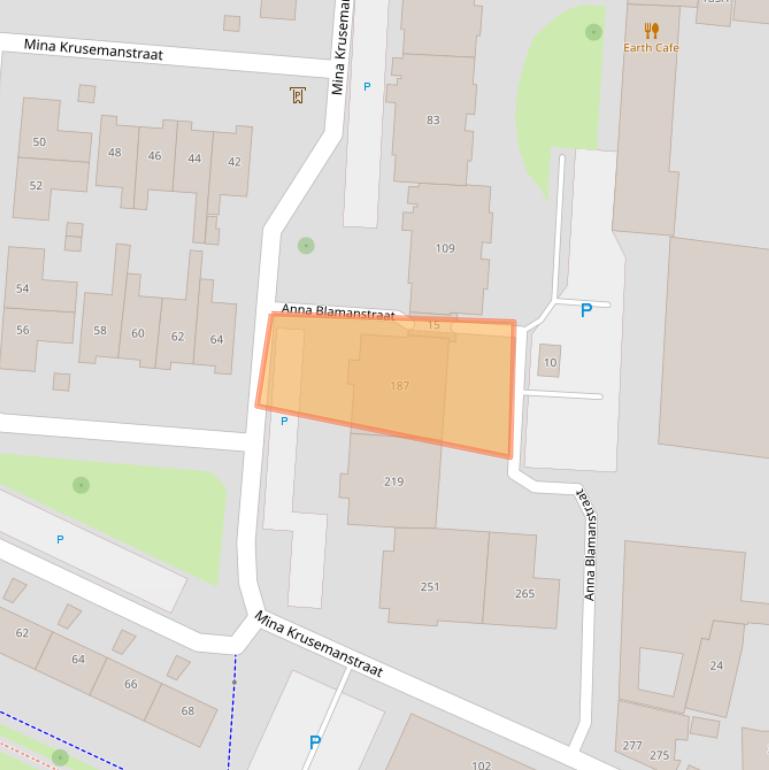 Kaart van postcodegebied 7513HE.