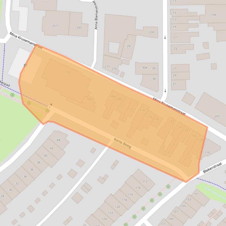 Kaart van postcodegebied 7513HM.