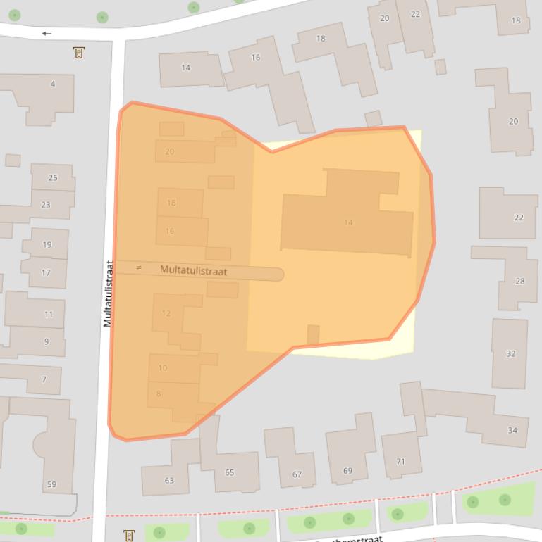 Kaart van postcodegebied 7514CZ.