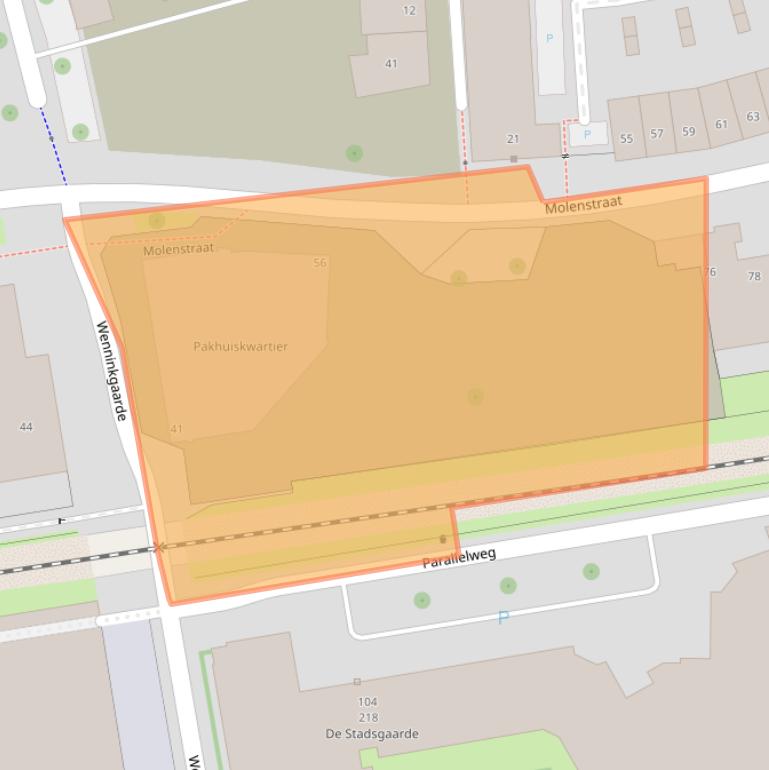 Kaart van postcodegebied 7514DL.