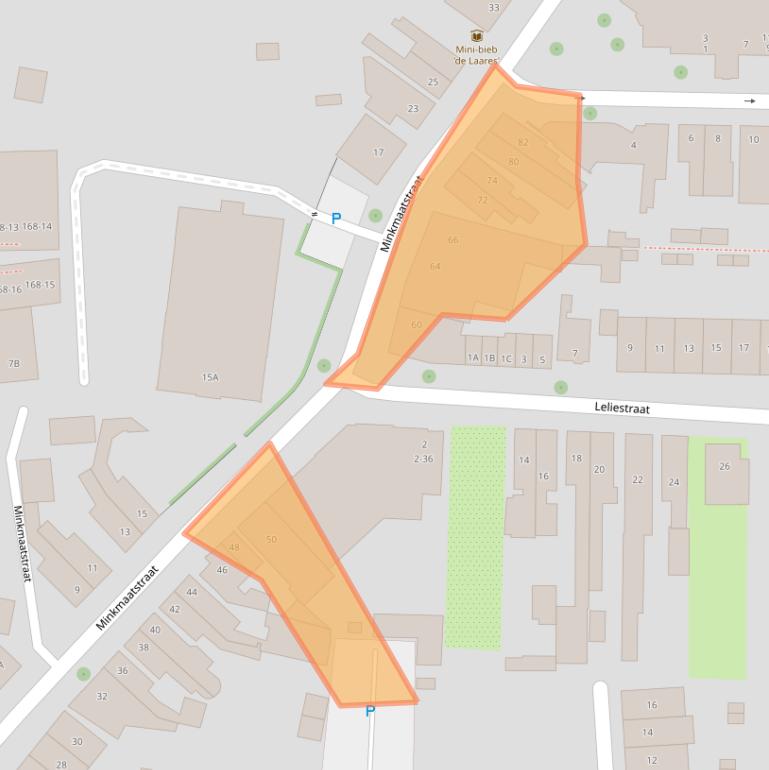 Kaart van postcodegebied 7514ED.