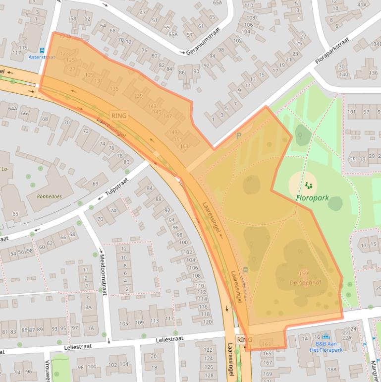 Kaart van postcodegebied 7514EN.